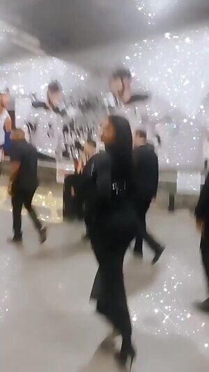 I would be behind her all night long