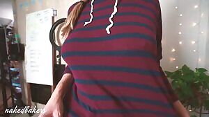 My boobs in slow motion.