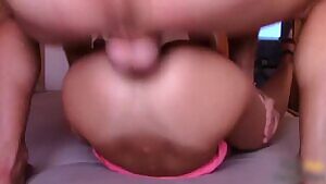 Danika Mori. Blowing out her back.