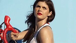 I can't stop jerking to Alexandra Daddario. She's SO fucking hot