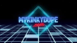 Petite Babe Playing with Big Dragon dildo