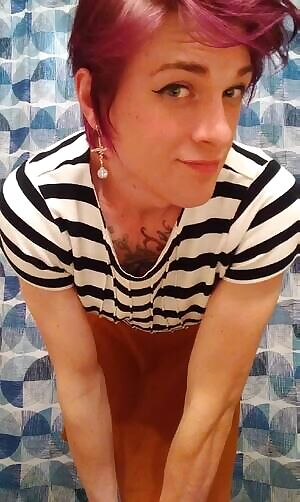 I celebrated my official name change today thrifting this outfit! ;)