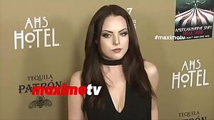 Liz Gillies knows you are stroking your cock to her. And she likes it...