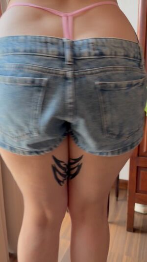 Whale Tails Amateur Ass Brunette Cute