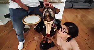 They're serving dick on a platter at this party!