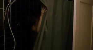 Paula Morgan brief shower plot in Closet Monster