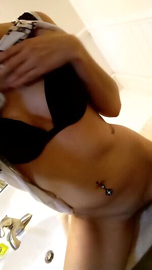 Playing with myself beore shaving