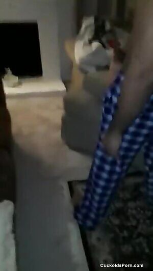 The state of the sofa, the cowboy boots, the pj bottoms, ...