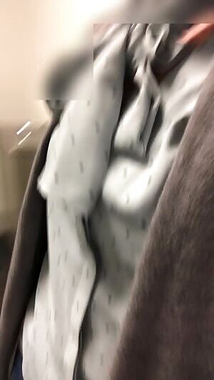 Flashing down the stairs