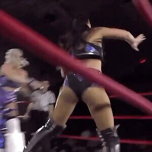 Tenille running the ropes