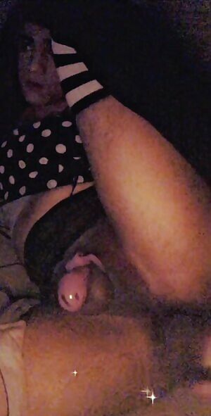 Found my sissygasm combo - Playing with my 8 inch bestie and watching hardcore BBC hypnosis 💕😈