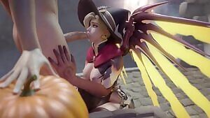 Mercy blowjob