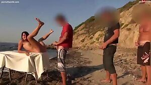 MILF Public Anal Multiple Creampies Asshole Gangbanged
