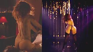 Marisa Tomei lap dancing and pole dancing topless