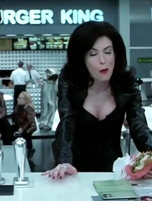 The Moment Lara Flynn Boyle opened her jacket several zippers came down too and the men started fondling her body before she was stuffed airtight with cocks and gangbanged