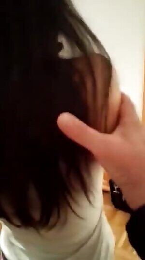 Shy flashing of bbies