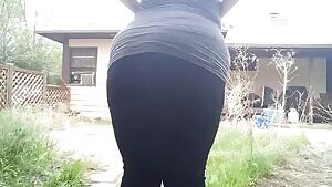 Somebody whistled at me right after I pulled my pants back up! 🖤