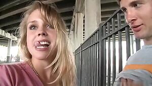 Jerking him in public