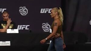 UFC fighter Valentina Shevchenko is ridiculously tight