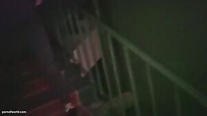 Sex in a public place - amateur