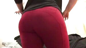 Fat ass in motion