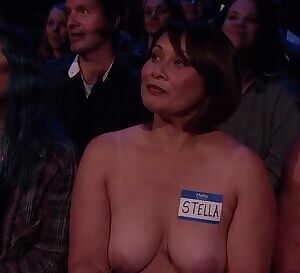 A very naked 54-year-old Stella Lofgren going fully nude on 