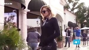 Khloe Kardashian phat ass in leggings