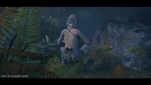 Kaine rubbing one out