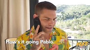 Sticking their big tits against the glass to tease