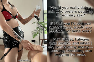 Girls Wearing Strapons Caption Femdom Latex