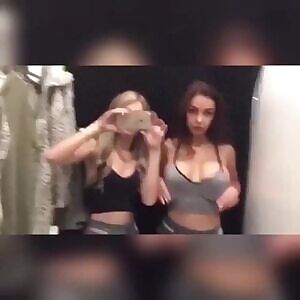 Dressing room fun
