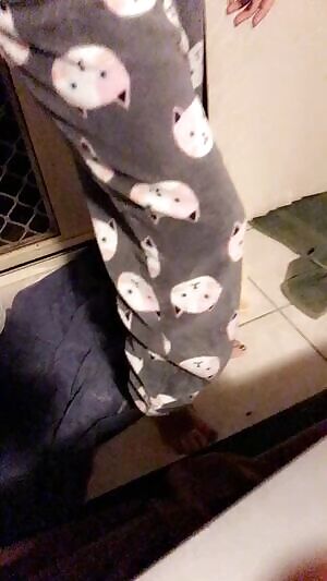 Not sure if you're if you guys will agree but *I* think these fluffy kitten pants are adorable as HELL