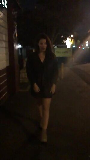 That black dress hid them well previously