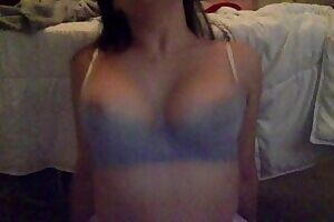 Caught my boobs looking like this as i came on my didlo.