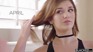 April Dawn Rise in black on black