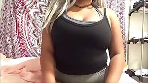 New Video! Come watch me strip out of my gym clothes for you!