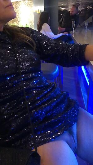 Having a little un last night at the bar.