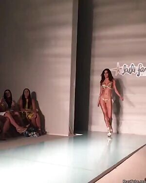 Rachel Vallori hitting the runway.