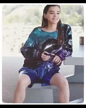 Hailee Steinfeld has drained my cock for gallons of cum in the past months. Sexy slut