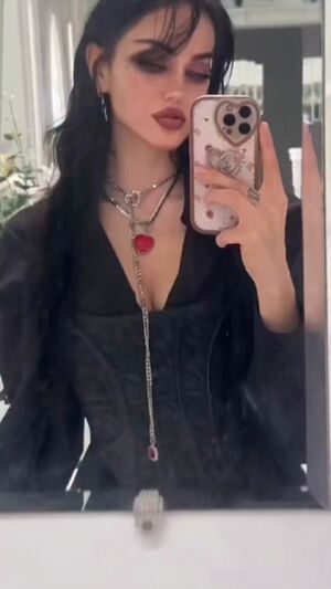 Fashion Models Brunette Goth Model Small Tits