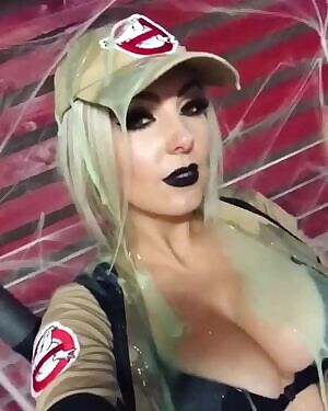 Ghostbust...ed a nut all over Jessica Nigri