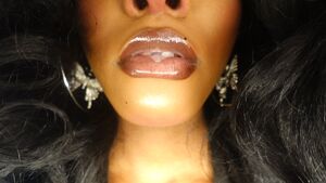 Ebony Femdom Domme Drool Drooling Findom