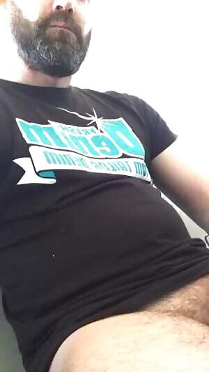 Take your seat and play with my beard.