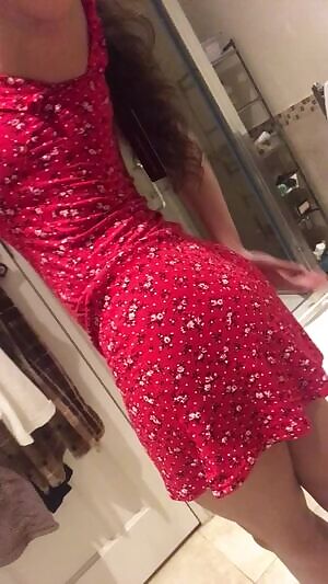 In case you were wondering what was under my dress..