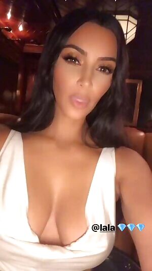 IG story low-cut dress 4