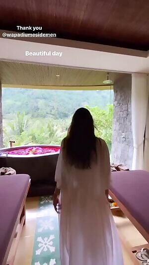 Flower bath