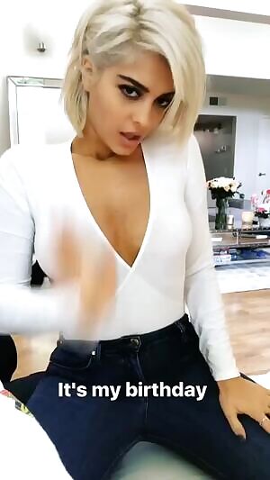 Gyrating? A Thin White Top? Couldn't Help but Blow to Bebe Rexha