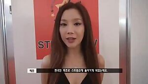 Hot Asian girl showing off herself off to European Pervs