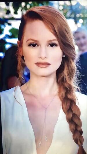 Madelaine Petsch makes my balls erupts a MASSIVE LOD OF CUM for her gorgeous face and sexy red hair!!!!!