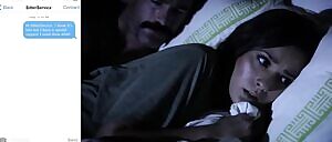 Wasting no time when niece Jaye is staying with you.